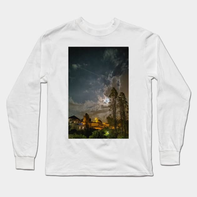 South of France landscape Long Sleeve T-Shirt by Noamdelf06